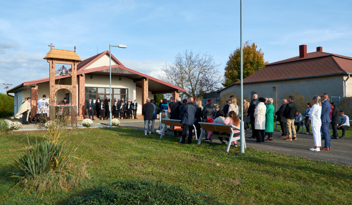 Posvätenie zvonice - harangláb és harang szentelés